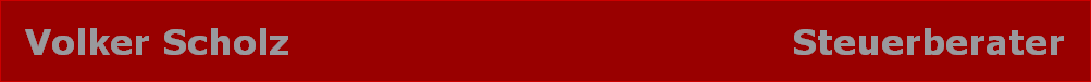 Volker Scholz                                          Steuerberater